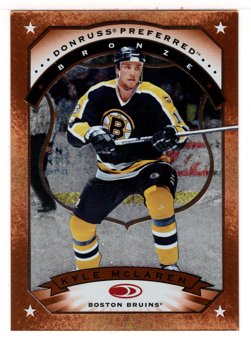 Kyle McLaren - Boston Bruins (NHL Hockey Card) 1997-98 Donruss Preferred # 107 Mint
