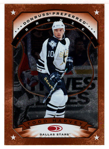 Todd Harvey - Dallas Stars (NHL Hockey Card) 1997-98 Donruss Preferred # 144 Mint
