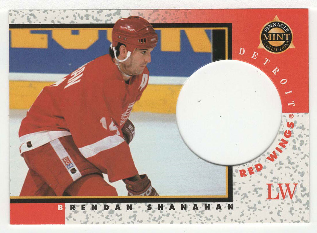 Brendan Shanahan - Detroit Red Wings (NHL Hockey Card) 1997-98 Pinnacle Mint # 6 Mint