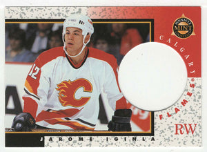 Jarome Iginla - Calgary Flames (NHL Hockey Card) 1997-98 Pinnacle Mint # 9 Mint