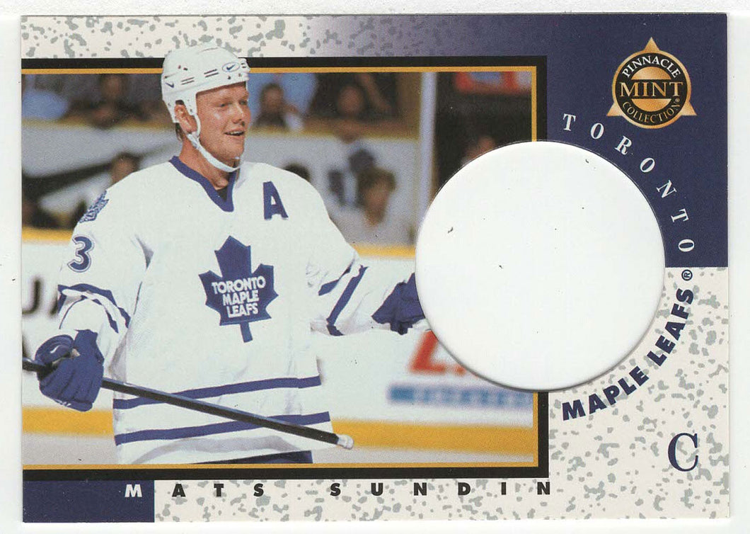 Mats Sundin - Toronto Maple Leafs (NHL Hockey Card) 1997-98 Pinnacle Mint # 10 Mint