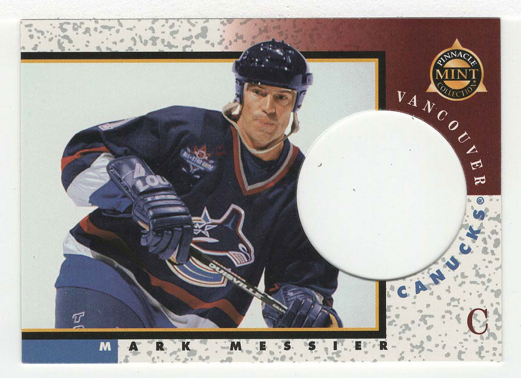 Mark Messier - Vancouver Canucks (NHL Hockey Card) 1997-98 Pinnacle Mint # 13 Mint