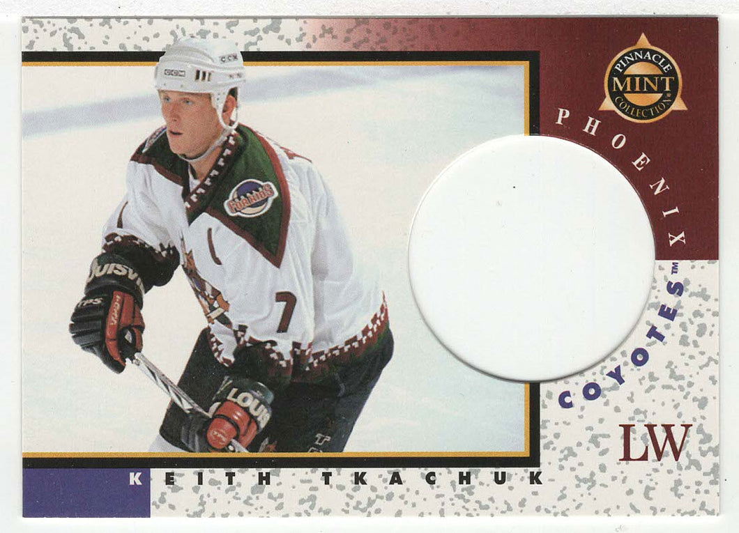 Keith Tkachuk - Phoenix Coyotes (NHL Hockey Card) 1997-98 Pinnacle Mint # 21 Mint