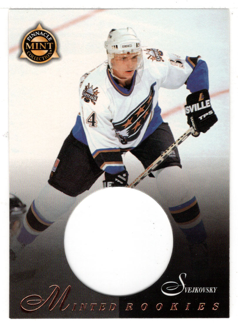 Jaroslav Svejkovsky - Washington Capitals - Minted Rookies (NHL Hockey Card) 1997-98 Pinnacle Mint # 25 Mint