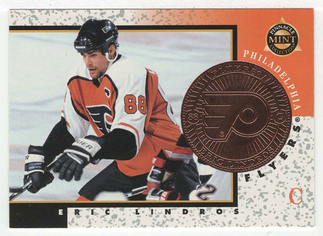 Eric Lindros - Philadelphia Flyers - Bronze (NHL Hockey Card) 1997-98 Pinnacle Mint # 1 Mint