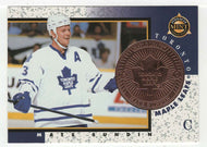 Mats Sundin - Toronto Maple Leafs - Bronze (NHL Hockey Card) 1997-98 Pinnacle Mint # 10 Mint