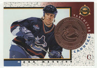 Mark Messier - Vancouver Canucks - Bronze (NHL Hockey Card) 1997-98 Pinnacle Mint # 13 Mint