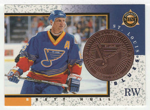 Brett Hull - St. Louis Blues - Bronze (NHL Hockey Card) 1997-98 Pinnacle Mint # 23 Mint