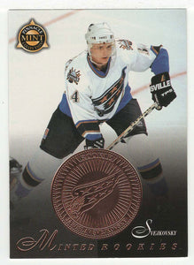 Jaroslav Svejkovsky - Washington Capitals - Bronze - Minted Rookies (NHL Hockey Card) 1997-98 Pinnacle Mint # 25 Mint