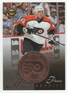 Vaclav Prospal - Philadelphia Flyers - Bronze - Minted Rookies (NHL Hockey Card) 1997-98 Pinnacle Mint # 30 Mint