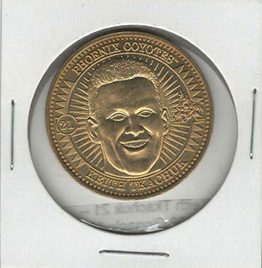 Keith Tkachuk - Phoenix Coyotes - Bronze Coins (NHL Hockey Card) 1997-98 Pinnacle Mint # 21 Mint