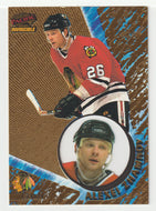 Alexei Zhamnov - Chicago Blackhawks (NHL Hockey Card) 1997-98 Pacific Invincible # 32 Mint