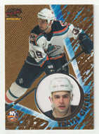 Travis Green - New York Islanders (NHL Hockey Card) 1997-98 Pacific Invincible # 81 Mint