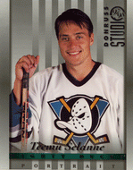 Teemu Selanne - Anaheim Ducks - 8 X 10 Portraits (NHL Hockey Card) 1997-98 Donruss Studio # 18 Mint