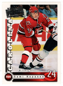 Sami Kapanen - Carolina Hurricanes (NHL Hockey Card) 1997-98 Donruss Priority # 73 Mint