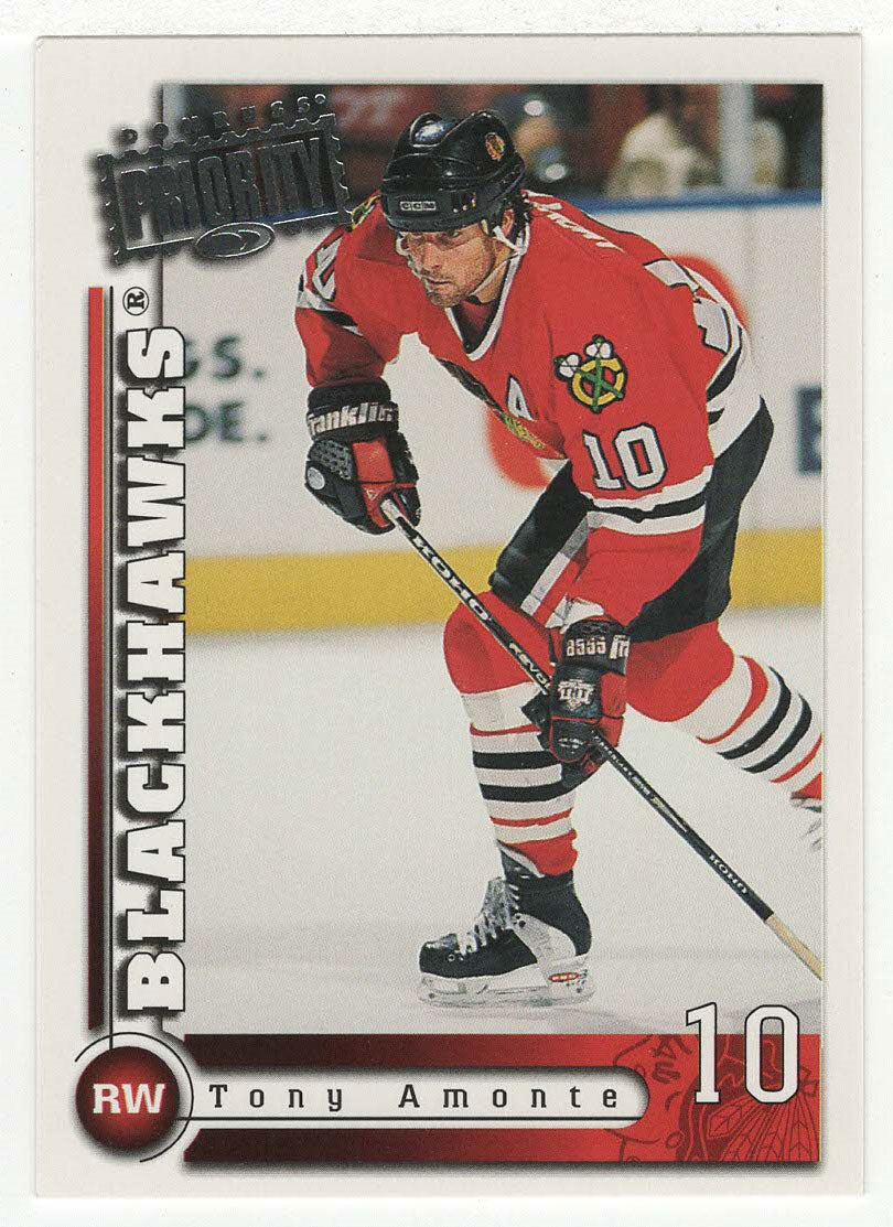 Tony Amonte - Chicago Blackhawks (NHL Hockey Card) 1997-98 Donruss Priority # 151 Mint