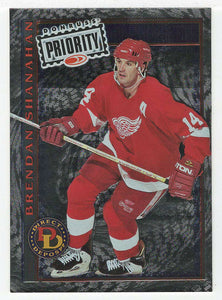 Brendan Shanahan 502/3000 - Detroit Red Wings - Direct Deposit (NHL Hockey Card) 1997-98 Donruss Priority # 1 Mint