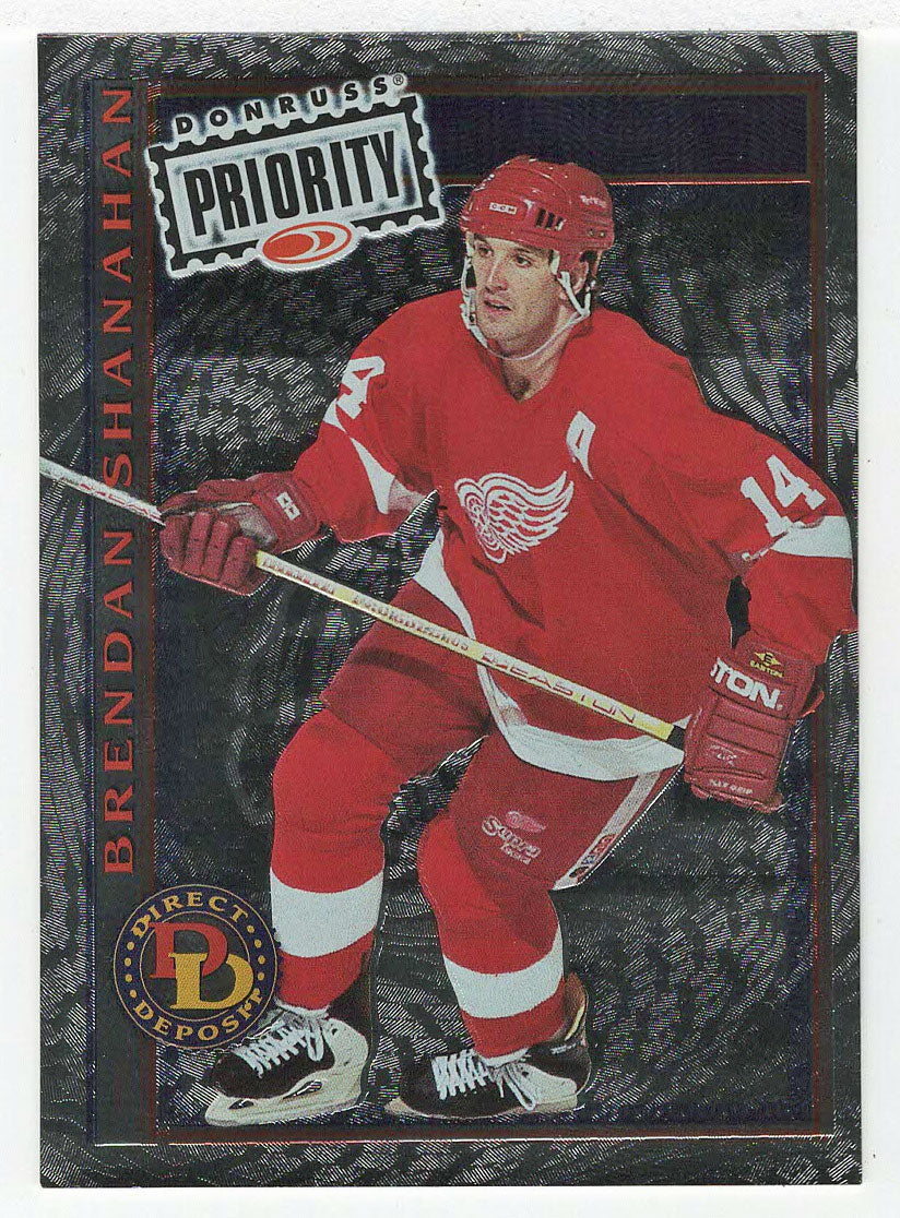 Brendan Shanahan 502/3000 - Detroit Red Wings - Direct Deposit (NHL Hockey Card) 1997-98 Donruss Priority # 1 Mint