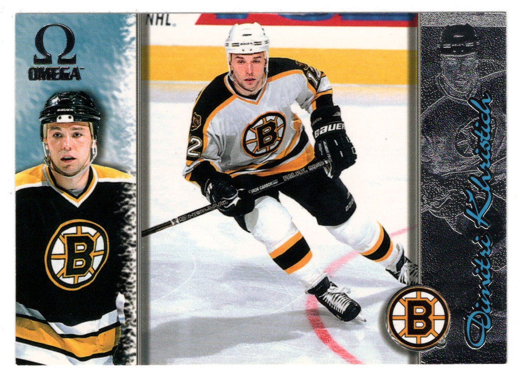 Dimitri Khristich - Boston Bruins (NHL Hockey Card) 1997-98 Pacific Omega # 17 Mint