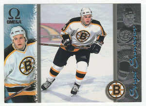 Sergei Samsonov - Boston Bruins (NHL Hockey Card) 1997-98 Pacific Omega # 18 Mint