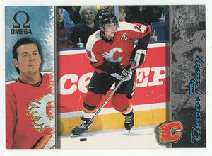 Theo Fleury - Calgary Flames (NHL Hockey Card) 1997-98 Pacific Omega # 29 Mint