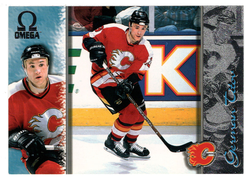 German Titov - Calgary Flames (NHL Hockey Card) 1997-98 Pacific Omega # 37 Mint