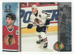 Chris Chelios - Chicago Blackhawks (NHL Hockey Card) 1997-98 Pacific Omega # 48 Mint