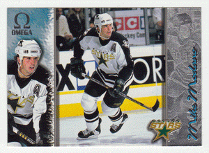 Mike Modano - Dallas Stars (NHL Hockey Card) 1997-98 Pacific Omega # 73 Mint