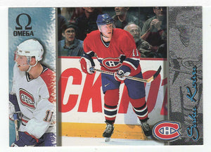 Saku Koivu - Montreal Canadiens (NHL Hockey Card) 1997-98 Pacific Omega # 118 Mint