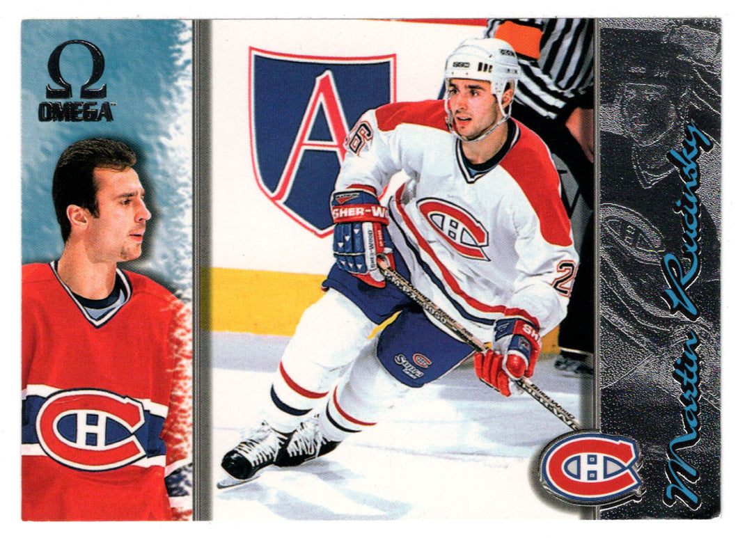 Martin Rucinsky - Montreal Canadiens (NHL Hockey Card) 1997-98 Pacific Omega # 122 Mint