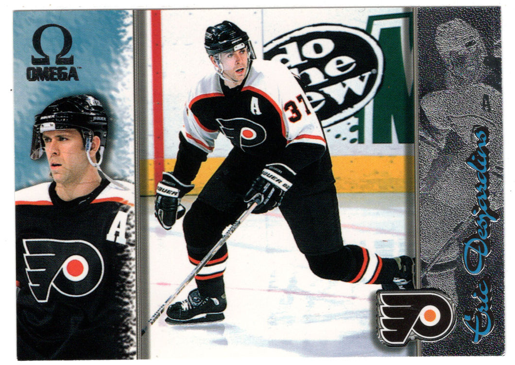 Eric Desjardins - Philadelphia Flyers (NHL Hockey Card) 1997-98 Pacific Omega # 162 Mint