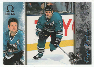 Owen Nolan - San Jose Sharks (NHL Hockey Card) 1997-98 Pacific Omega # 205 Mint