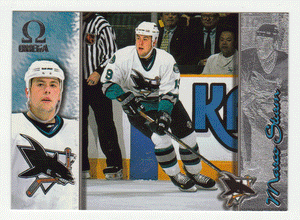 Marco Sturm RC - San Jose Sharks (NHL Hockey Card) 1997-98 Pacific Omega # 206 Mint