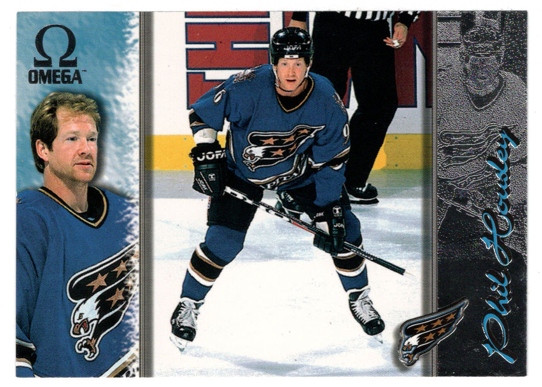 Phil Housley - Washington Capitals (NHL Hockey Card) 1997-98 Pacific Omega # 238 Mint