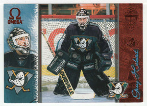 Guy Hebert - Anaheim Mighty Ducks - Copper (NHL Hockey Card) 1997-98 Pacific Omega # 2 Mint