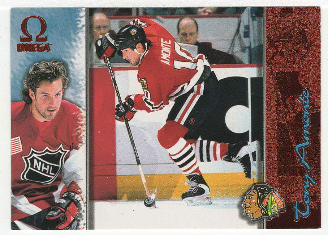 Tony Amonte - Chicago Blackhawks - Copper (NHL Hockey Card) 1997-98 Pacific Omega # 46 Mint