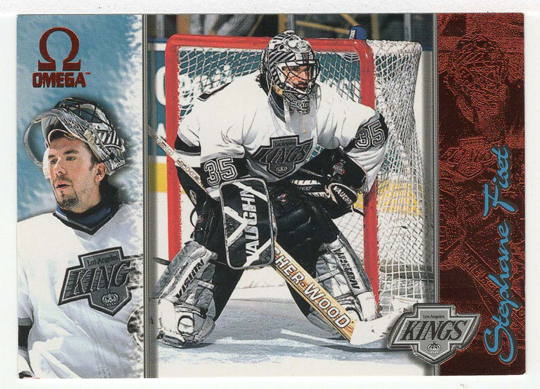 Stephane Fiset - Los Angeles Kings - Copper (NHL Hockey Card) 1997-98 Pacific Omega # 107 Mint