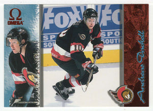 Andreas Dackell - Ottawa Senators - Copper (NHL Hockey Card) 1997-98 Pacific Omega # 154 Mint