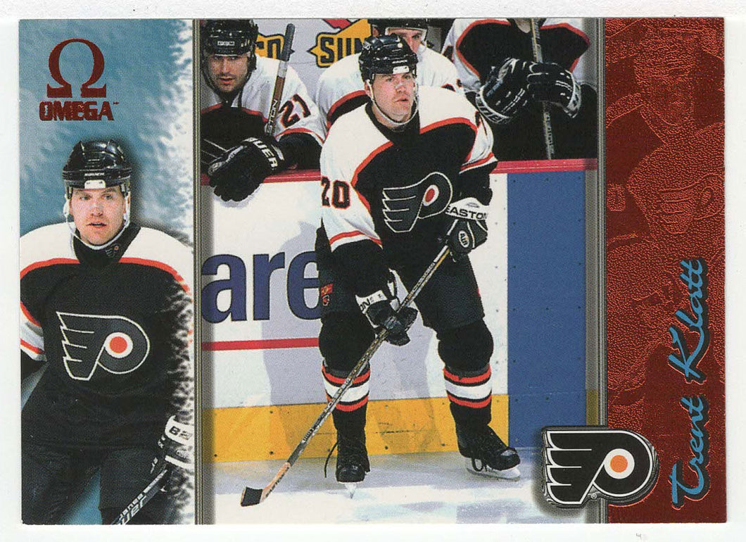 Trent Klatt - Philadelphia Flyers - Copper (NHL Hockey Card) 1997-98 Pacific Omega # 166 Mint