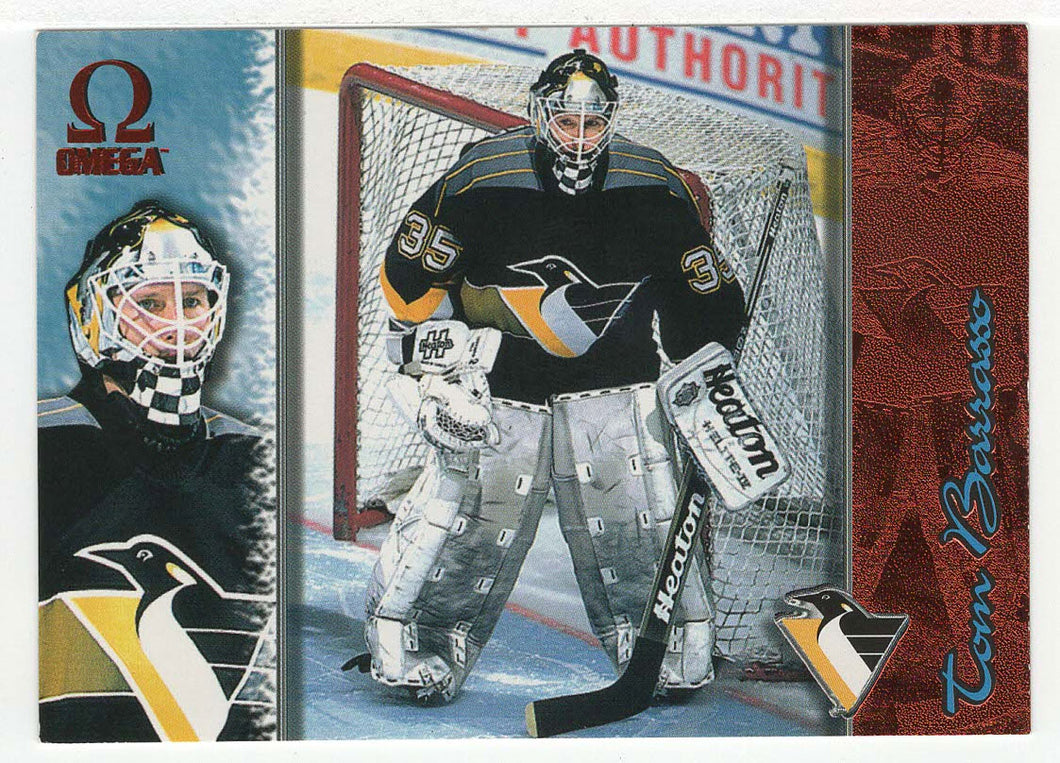 Tom Barrasso - Pittsburgh Penguins - Copper Edition (NHL Hockey Card) 1997-98 Pacific Omega # 182 Mint