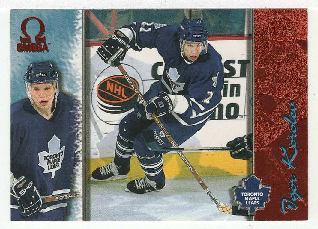 Igor Korolev - Toronto Maple Leafs - Copper Edition (NHL Hockey Card) 1997-98 Pacific Omega # 222 Mint