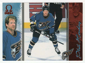 Phil Housley - Washington Capitals - Copper Edition (NHL Hockey Card) 1997-98 Pacific Omega # 238 Mint