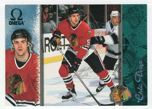 Eric Daze - Chicago Blackhawks - Emerald Green (NHL Hockey Card) 1997-98 Pacific Omega # 49 Mint