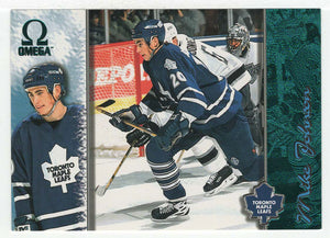 Mike Johnson - Toronto Maple Leafs - Emerald Green (NHL Hockey Card) 1997-98 Pacific Omega # 221 Mint