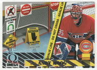 Andy Moog - Montreal Canadiens - No Scoring Zone (NHL Hockey Card) 1997-98 Pacific Omega # 6 Mint