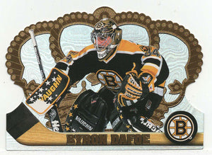 Byron Dafoe - Boston Bruins (NHL Hockey Card) 1997-98 Pacific Crown Royale # 9 Mint