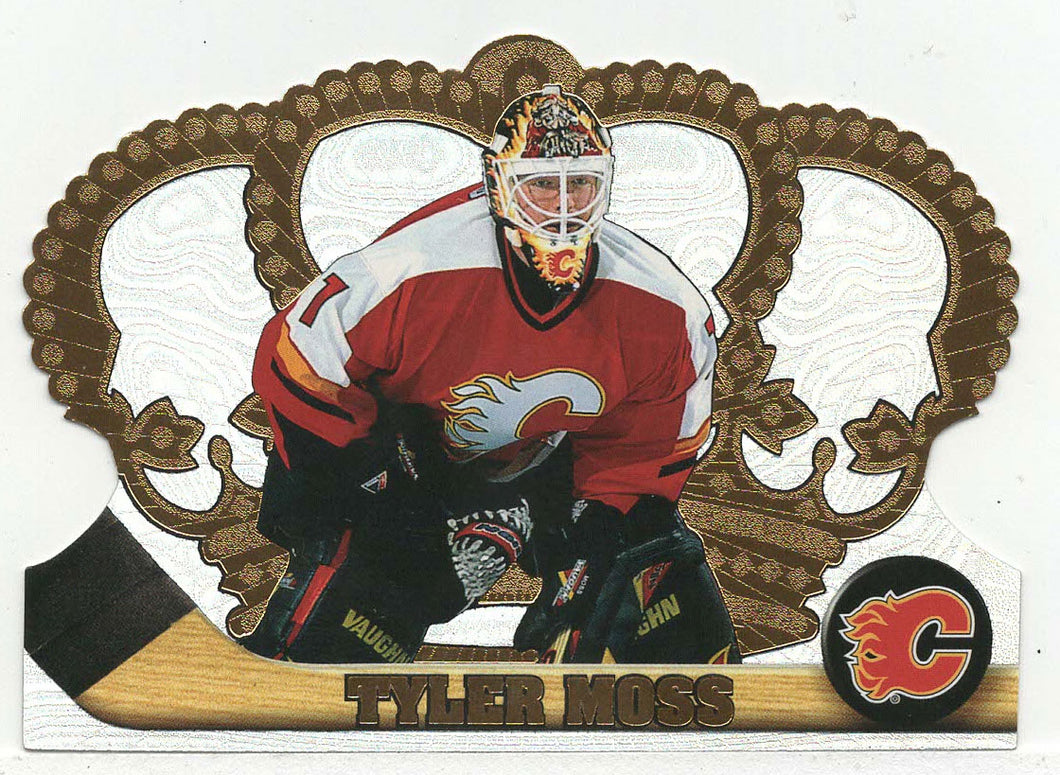 Tyler Moss RC - Calgary Flames (NHL Hockey Card) 1997-98 Pacific Crown Royale # 20 Mint