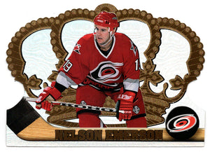 Nelson Emerson - Carolina Hurricanes (NHL Hockey Card) 1997-98 Pacific Crown Royale # 23 Mint