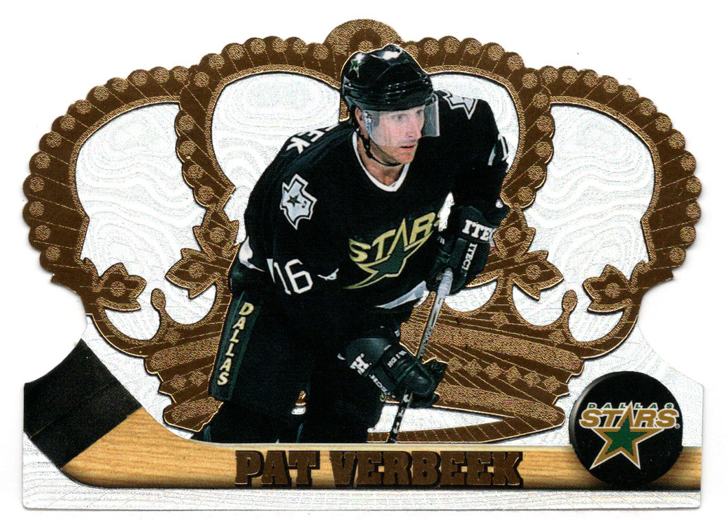 Pat Verbeek - Dallas Stars (NHL Hockey Card) 1997-98 Pacific Crown Royale # 43 Mint