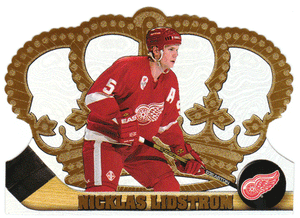 Nicklas Lidstrom - Detroit Red Wings (NHL Hockey Card) 1997-98 Pacific Crown Royale # 47 Mint